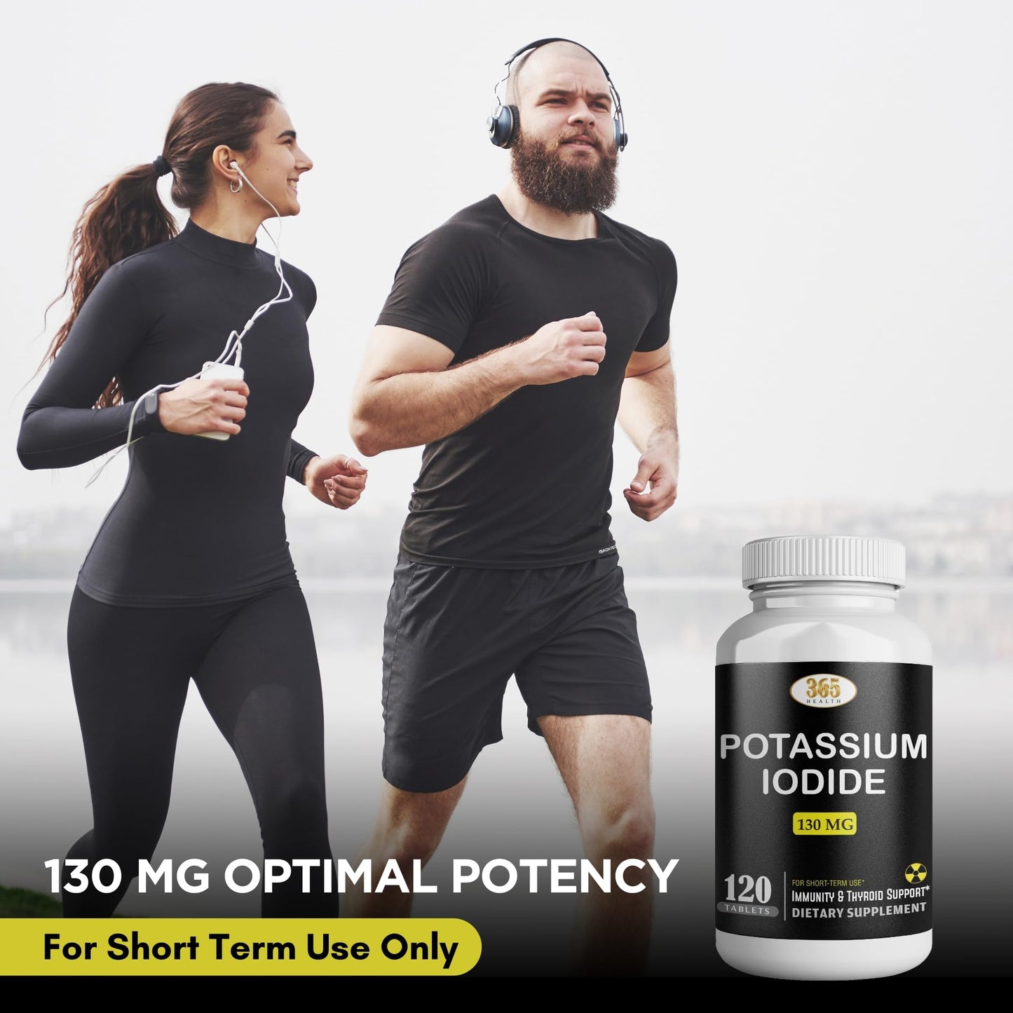Potassium Iodide130 mg - KI Tablets- Potassium130 mg - USA Made Potassium Iodine Pills YODO Naciente - PrimeBioHealth - canada supplements