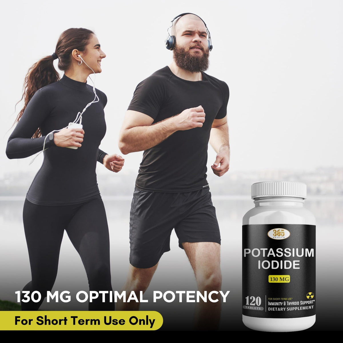 Potassium Iodide130 mg - KI Tablets- Potassium130 mg - USA Made Potassium Iodine Pills YODO Naciente - PrimeBioHealth - canada supplements