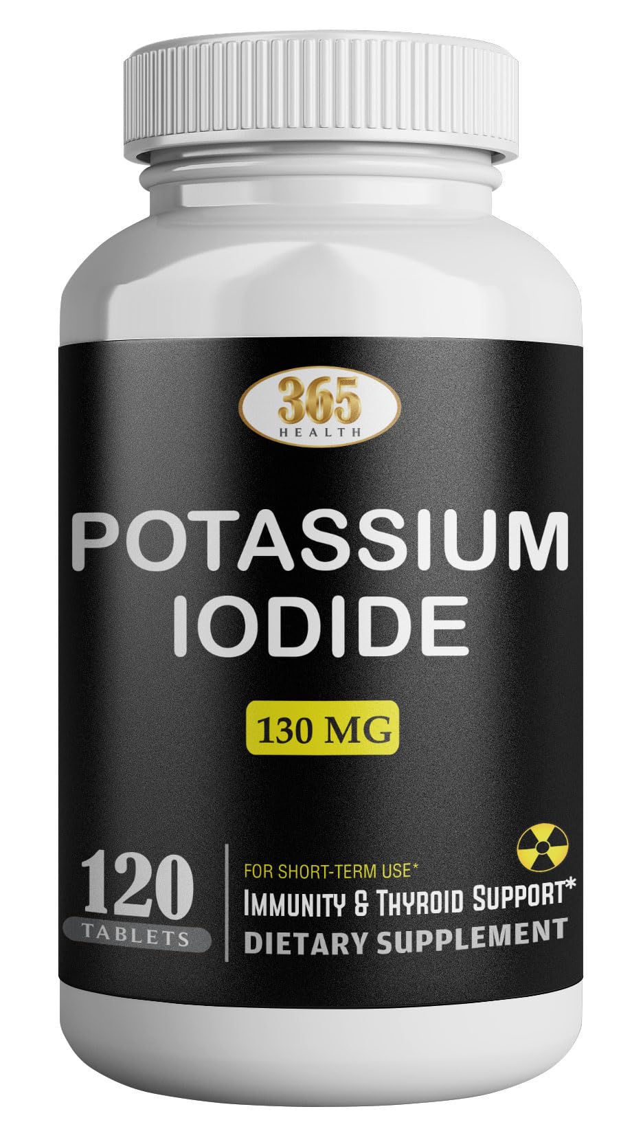 Potassium Iodide130 mg - KI Tablets- Potassium130 mg - USA Made Potassium Iodine Pills YODO Naciente - PrimeBioHealth - canada supplements