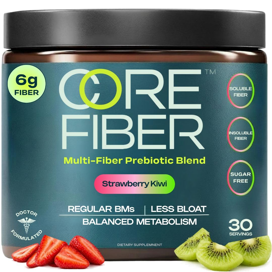 Prebiotic Fiber Supplement for Women & Men – 6g Prebiotic Fiber Powder – Daily Blend for Gut Health, Bloating, Regular Digestion & Energy – Soluble & Insoluble, - PrimeBioHealth - canada supplements