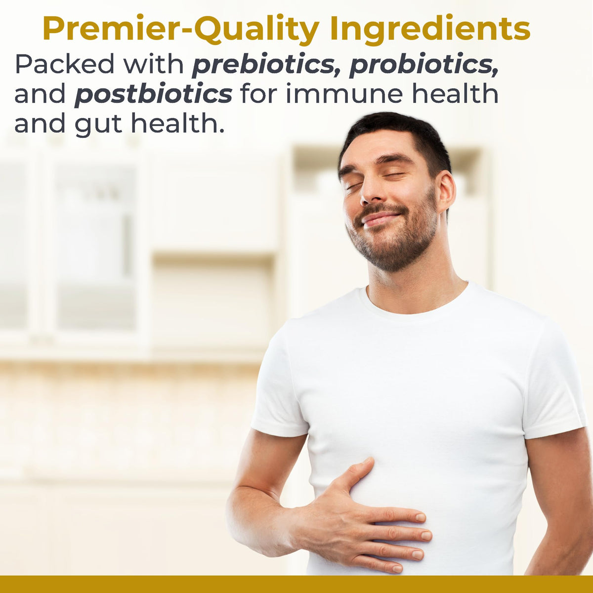 Premier Research Labs Premier Probiotic - Pre Pro Post Biotics for Women & Men, Quad Biotic, Quadbiotic, Prebiotics, Probiotics - PrimeBioHealth - canada supplements