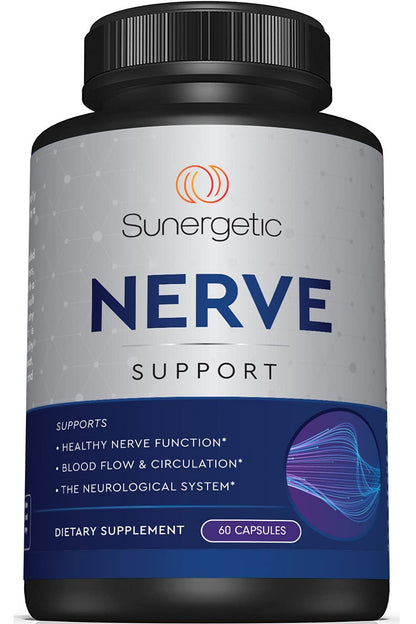 Premium Nerve Support Supplement – with Alpha Lipoic Acid (ALA) 600 mg, Acetyl-L-Carnitine (ALC) & Benfotiamine - Nerve Support Formula for Healthy Circulation, Feet, Hands & Toes - 60 Capsules - PrimeBioHealth - canada supplements
