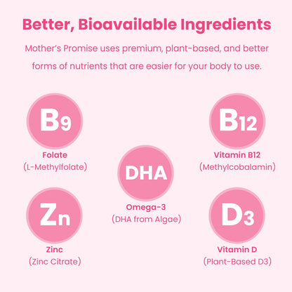 Prenatal Vitamin Gummies with DHA | Vegan Prenatal Vitamins for Women with Omega 3, Methylfolate, Choline & D3, Pregnancy Vitamins for Fetal Development - PrimeBioHealth - canada supplements