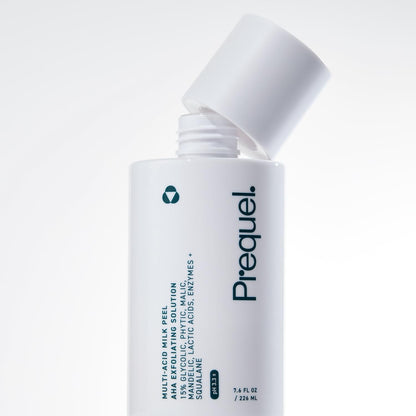 Prequel Skin Multi-Acid Milk Peel, Professional Exfoliating Solution. 15% Glycolic Acid Face Peel with Lactic Acid and Enzymes - PrimeBioHealth - canada supplements
