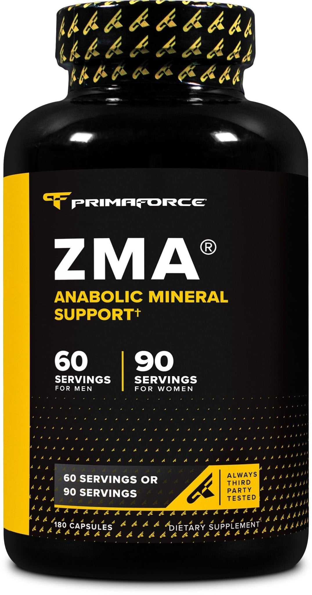 Primaforce ZMA Dietary Supplement, 180 Capsules - PrimeBioHealth - canada supplements