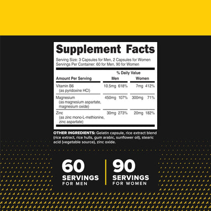 Primaforce ZMA Dietary Supplement, 180 Capsules - PrimeBioHealth - canada supplements