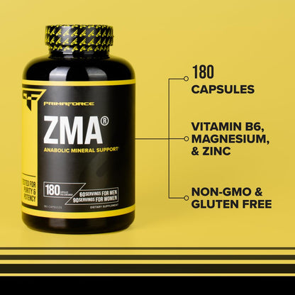 Primaforce ZMA Dietary Supplement, 180 Capsules - PrimeBioHealth - canada supplements