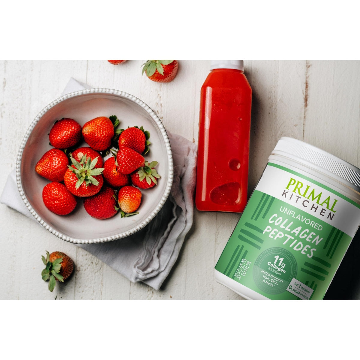 Primal Kitchen Collagen Peptides, Unflavored Collagen Powder, 1.2 Pounds - PrimeBioHealth - canada supplements