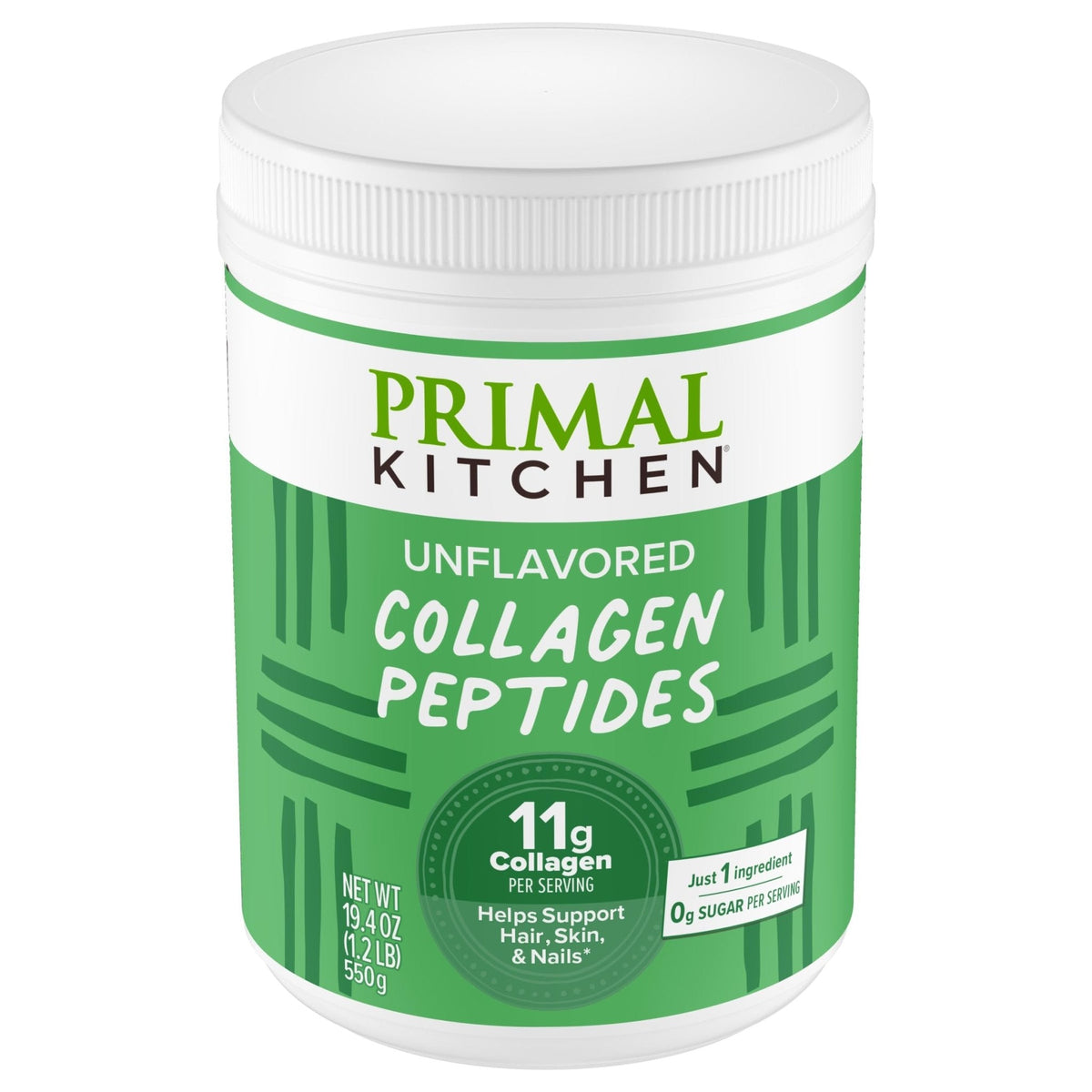 Primal Kitchen Collagen Peptides, Unflavored Collagen Powder, 1.2 Pounds - PrimeBioHealth - canada supplements