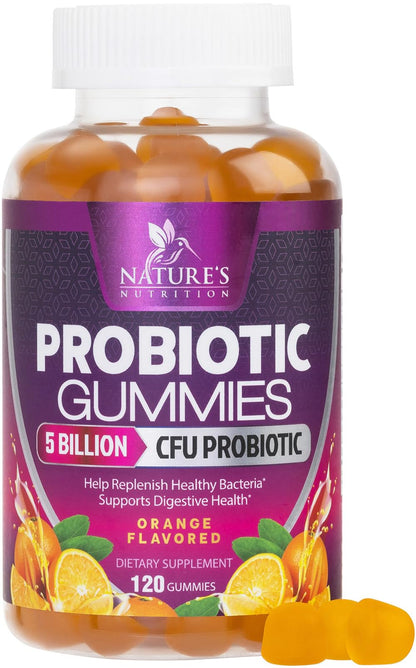 Probiotics for Digestive Health Gummies - 6 Unique Strains for Daily Immune Support & Gut Health, Supports Constipation, Gas & Bloating - Best Probiotic Supplement - PrimeBioHealth - canada supplements