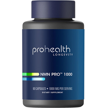 ProHealth NMN Pro 1000 (60 Capsules) Clinically Studied Uthever® NMN. NAD+ Precursor for Cellular Energy, Mitochondrial Support & Healthy Aging. - PrimeBioHealth - canada supplements
