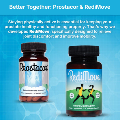 Prostacor - Natural Prostate Support Supplement - Non-GMO, Vegan, Gluten-Free - PrimeBioHealth - canada supplements