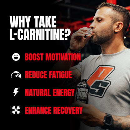 ProSupps L-Carnitine Liquid 3000, Stimulant-Free Liquid Shots for Men & Women - Clean Workout Drink for Energy, Performance & Muscle Recovery - PrimeBioHealth - canada supplements