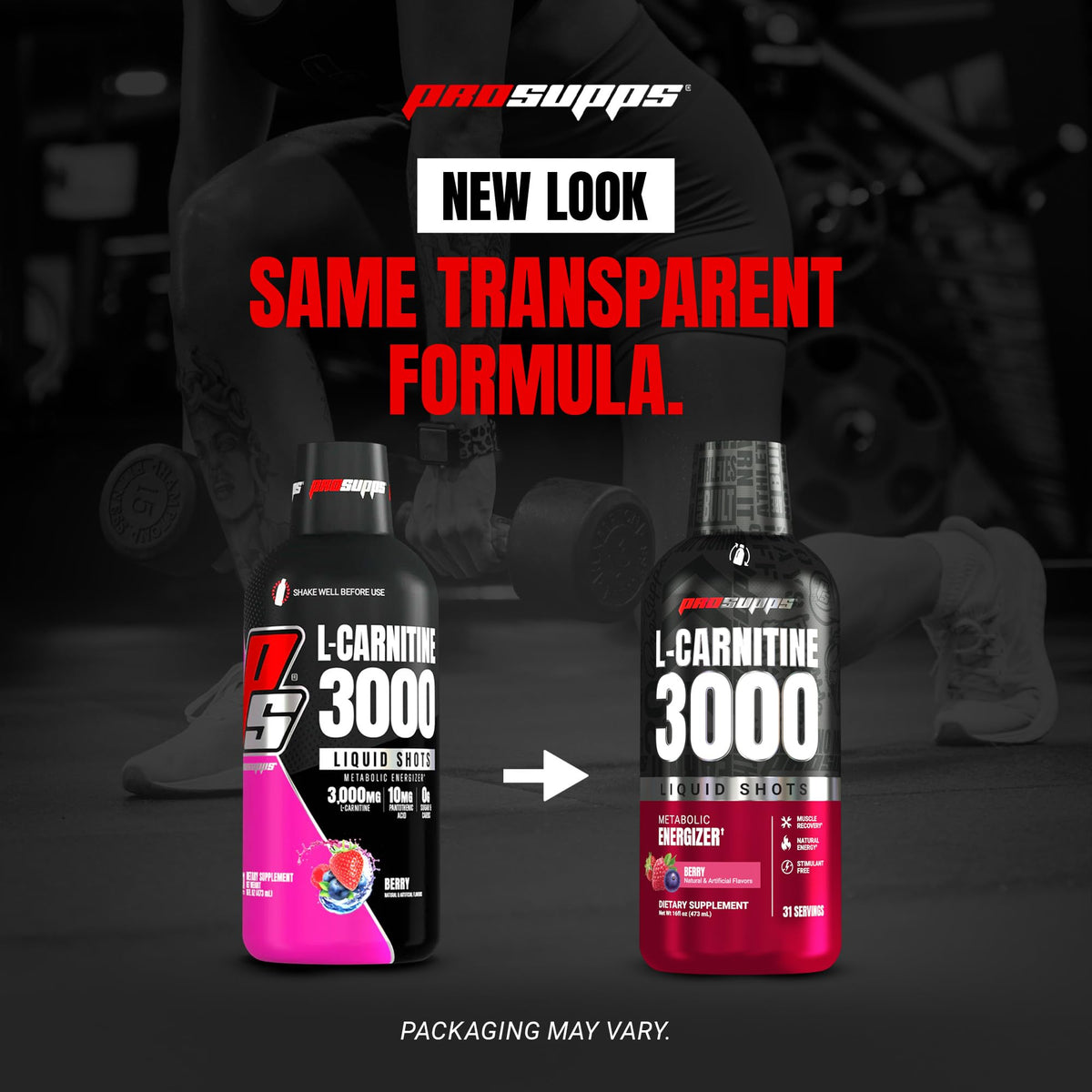 ProSupps L-Carnitine Liquid 3000, Stimulant-Free Liquid Shots for Men & Women - Clean Workout Drink for Energy, Performance & Muscle Recovery - PrimeBioHealth - canada supplements