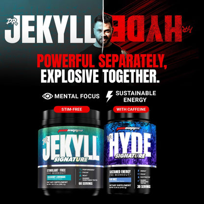 ProSupps Mr. Hyde Max Pump Pre Workout Powder - Stim-Free Preworkout Supports Blood Flow, Muscle Volume & Endurance - Caffeine-Free Nitric Oxide Gym & Fitness Supplements - PrimeBioHealth - canada supplements