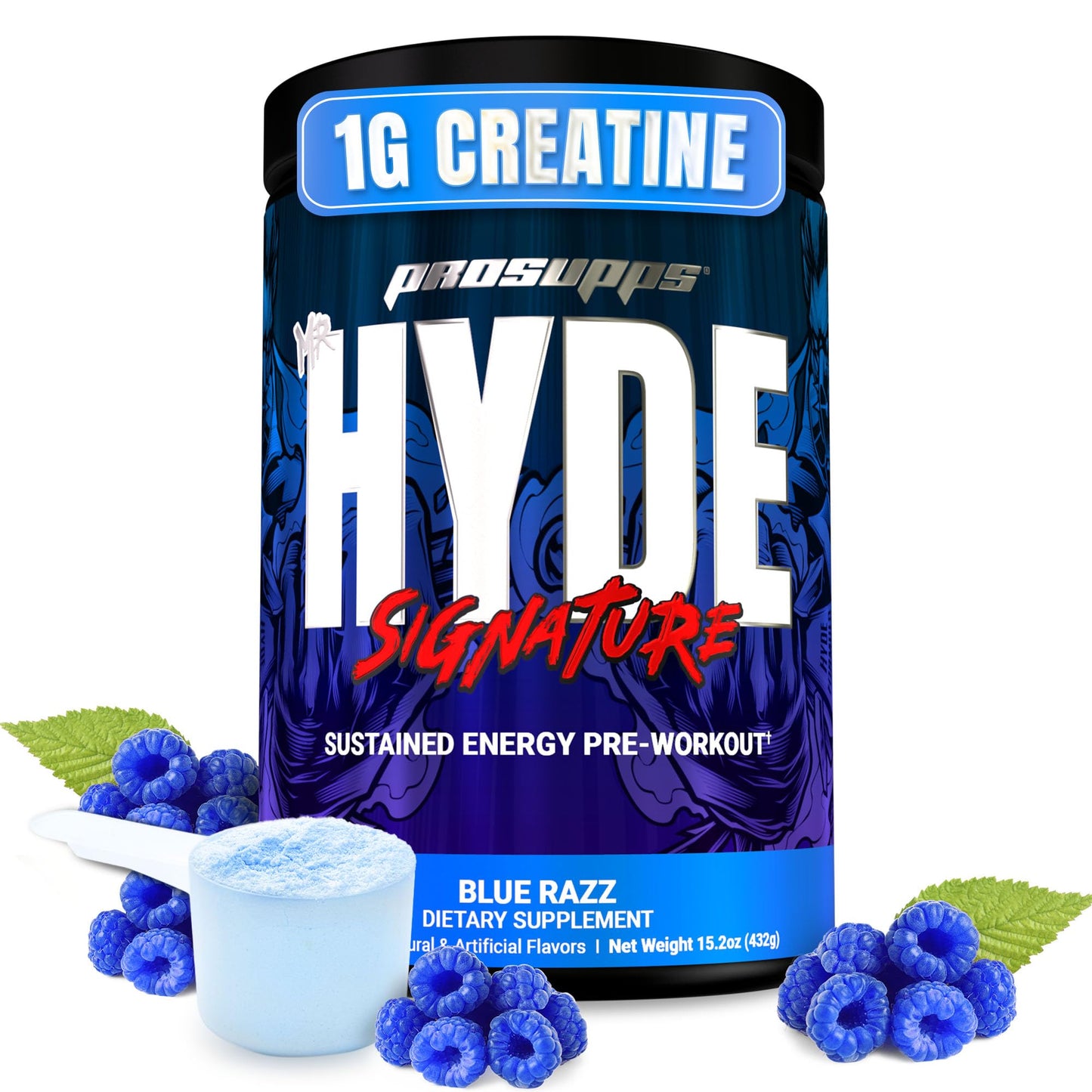 ProSupps Mr. Hyde Signature Pre Workout Powder with Creatine, Beta Alanine & Caffeine - Performance, Energy & Endurance - Clean Fitness & Gym Supplements - PrimeBioHealth - canada supplements