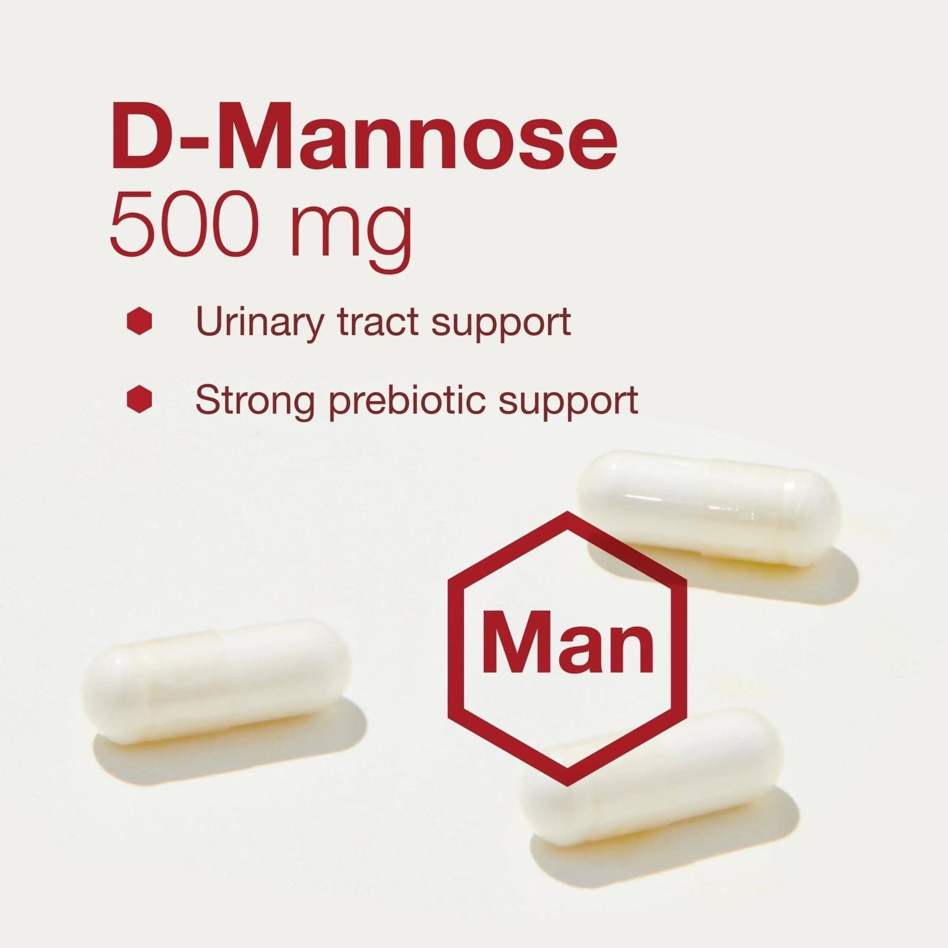Protocol for Life Balance D-Mannose - 500mg - Bladder Cleanse - Support Healthy Urinary Tract* - For Men & Women - Kosher & Non-GMO - 90 Veg Capsules - PrimeBioHealth - canada supplements