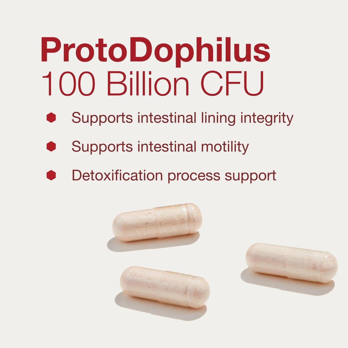 PROTOCOL FOR LIFE BALANCE Proto Dophilus 100 Billion 10 Strains - Support Digestive Gut Health Immune System & Detox - Dairy, Wheat, Soy & Gluten Free - Vegan & Nut Free - 30 Veg Capsules - PrimeBioHealth - canada supplements