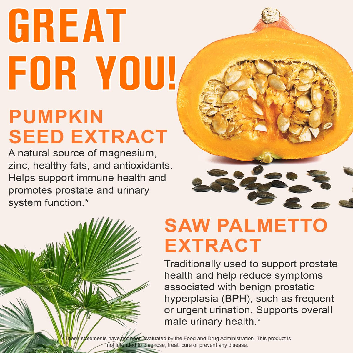 Pumpkin Seed Oil with Saw Palmetto, 1000mg per Serving, 300 Softgels – Cold Pressed Pumpkin Seed Oil Capsules for Hair, Prostate, Urinary & Bladder Health - PrimeBioHealth - canada supplements