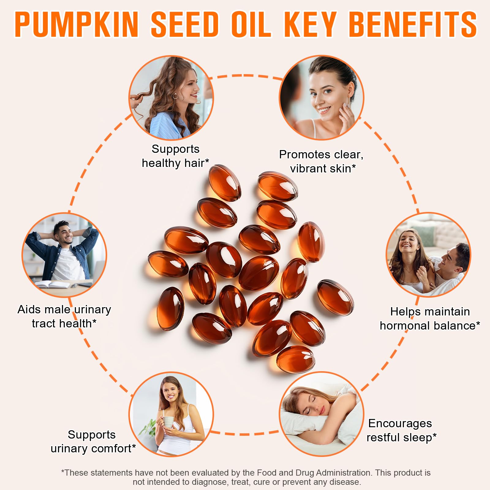 Pumpkin Seed Oil with Saw Palmetto, 1000mg per Serving, 300 Softgels – Cold Pressed Pumpkin Seed Oil Capsules for Hair, Prostate, Urinary & Bladder Health - PrimeBioHealth - canada supplements
