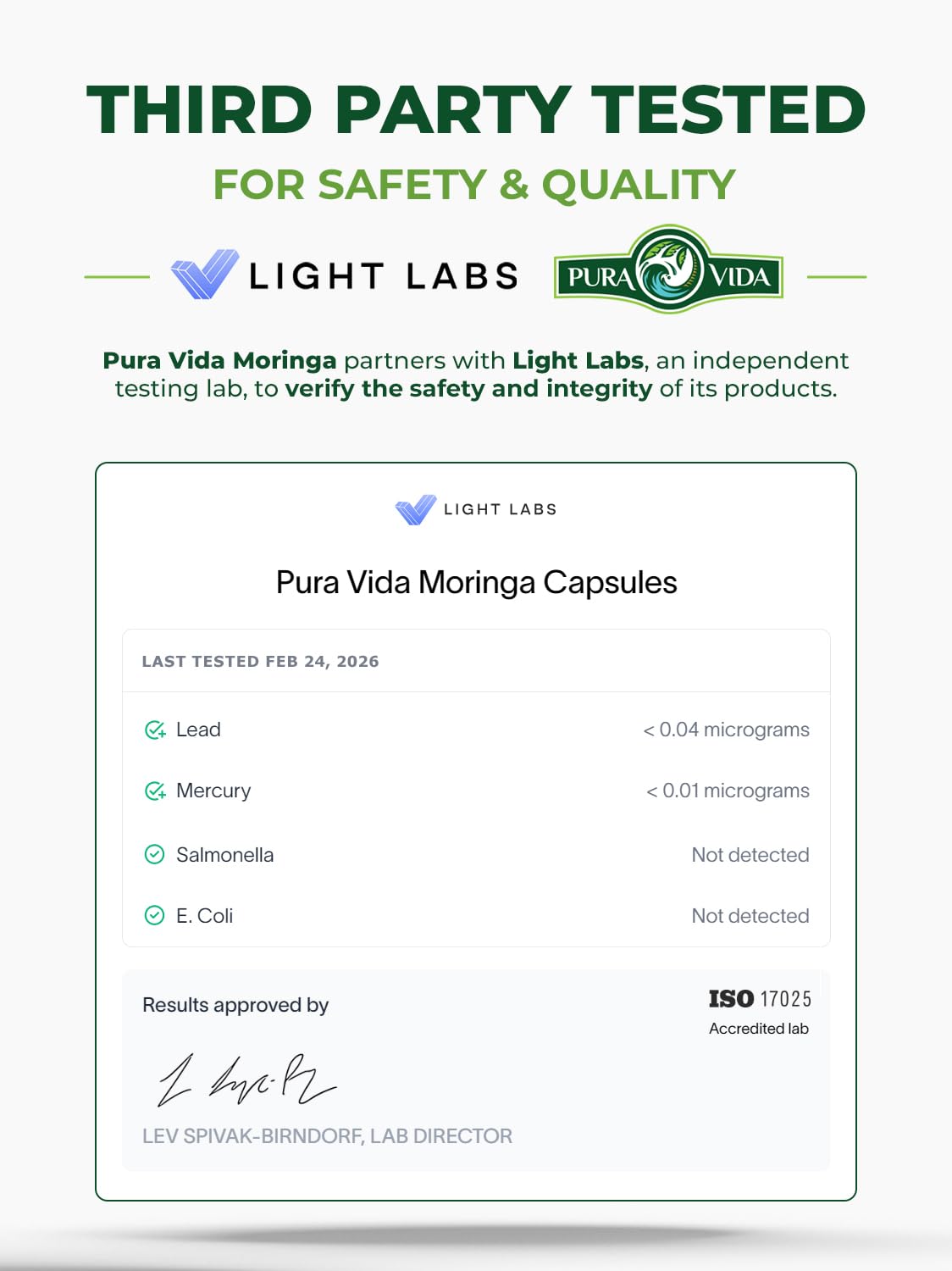 PURA VIDA MORINGA Organic Moringa Powder, Premium 100% Leaf Powder Single Origin - USDA Organic Moringa Oleifera Leaf - PrimeBioHealth - canada supplements