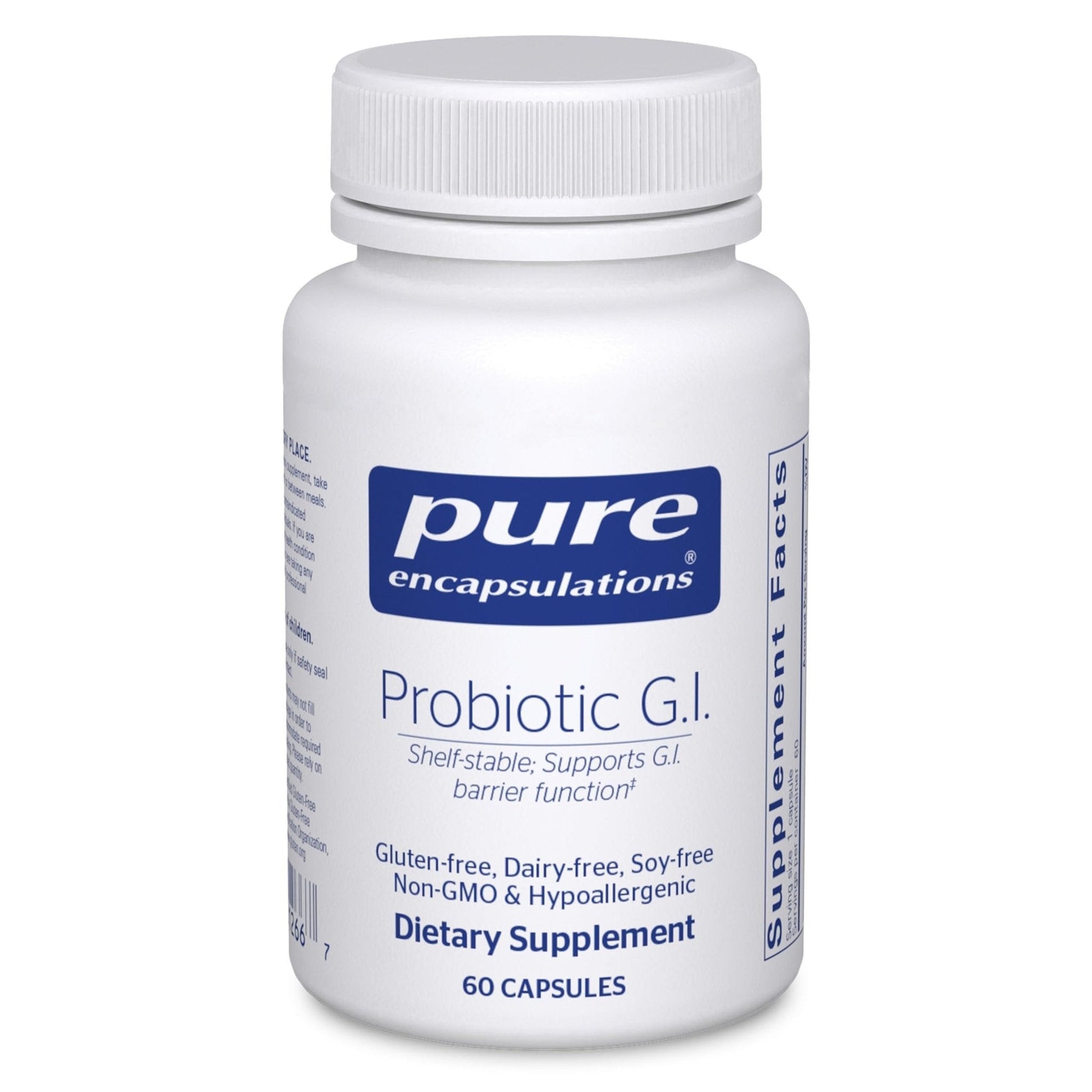 Pure Encapsulations Probiotic G.I. - Shelf Stable Probiotic for Intestinal Health & Gastrointestinal Support - PrimeBioHealth - canada supplements