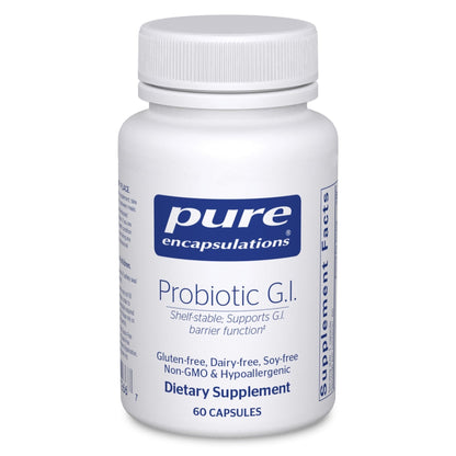 Pure Encapsulations Probiotic G.I. - Shelf Stable Probiotic for Intestinal Health & Gastrointestinal Support - PrimeBioHealth - canada supplements