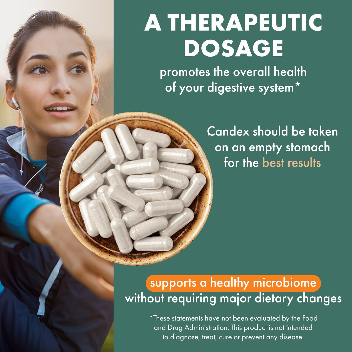 Pure Essence Candex Supplement - Yeast Overgrowth Supplement with Digestive Enzymes, Yeast Infection Probiotic Treatment for Men and Women - 120 Capsules - PrimeBioHealth - canada supplements