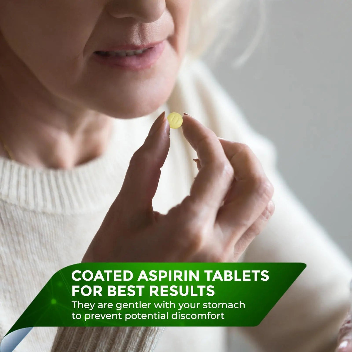Pure Low Dose Baby Aspirin 81mg for Adults, 100 Count Enteric Coated Aspirin Tablets for Men and Women, Safe Relief for Symtoms Associated with Headache, Arthritis, Cramps - PrimeBioHealth - canada supplements