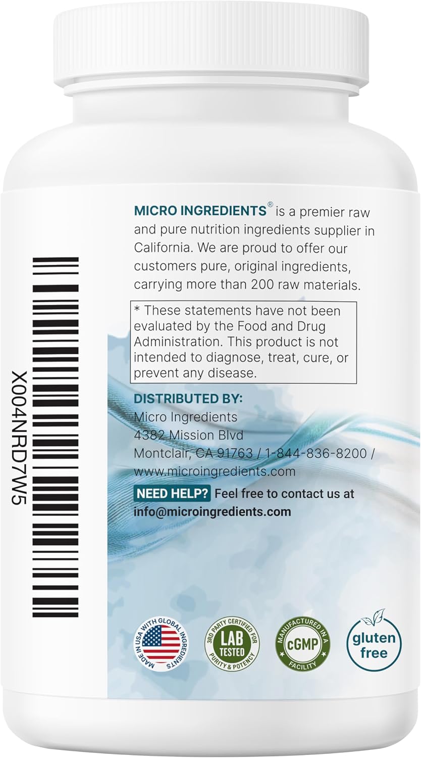 Pure Magnesium Citrate Supplements 500mg, 300 Capsules | Fat-Soluble Vitamin C Added | 100% Chelated | Only Active Ingredients - PrimeBioHealth - canada supplements