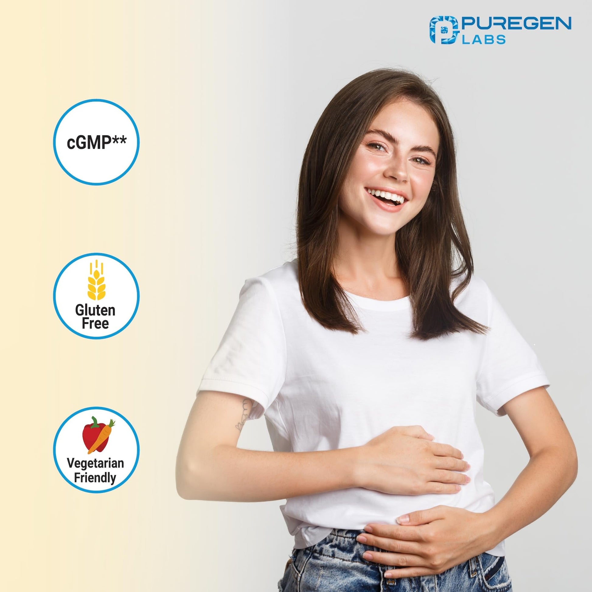 Puregen Labs Dairy Relief Natural Fast Acting Lactase Enzyme 3000 FCC, Lactose Intolerance Pills 90 Caplets - PrimeBioHealth - canada supplements