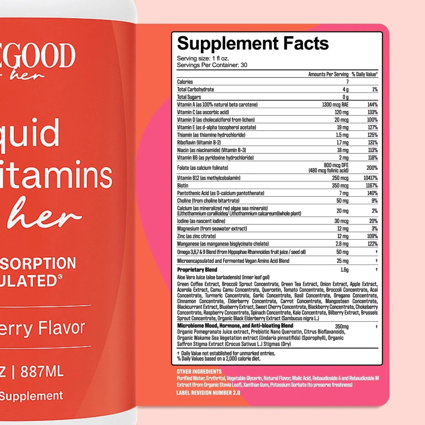 PureGood Women’s Liquid Multivitamin | 70+ Nutrients, Superfoods & Omegas | High Absorption Daily Supplement | - PrimeBioHealth - canada supplements
