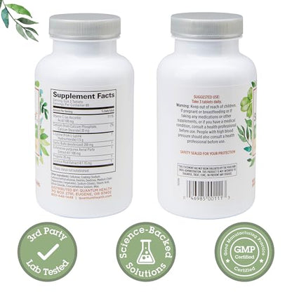 Quantum Health Super Lysine+ / Advanced Formula Lysine+ Immune Support with Vitamin C, Echinacea, Licorice, Propolis, Odorless Garlic - PrimeBioHealth - canada supplements