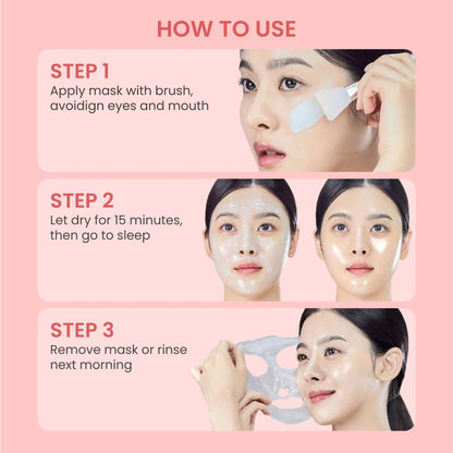 QUIA Collagen Wrapping Mask 75ml - Clinical +92% Firmer Appearance - Overnight Glass Skin Peel Off - Korean Skincare - PrimeBioHealth - canada supplements