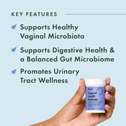Rael Probiotics for Women - pH Balance Supplement with Prebiotics, Vaginal Immune Health (30 Servings) - PrimeBioHealth - canada supplements