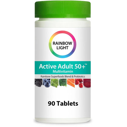 Rainbow Light Adult Multivitamin, Vitamins C & Zinc, B Complex & Choline, Calcium & Vitamin D Supports Bone Health - PrimeBioHealth - canada supplements
