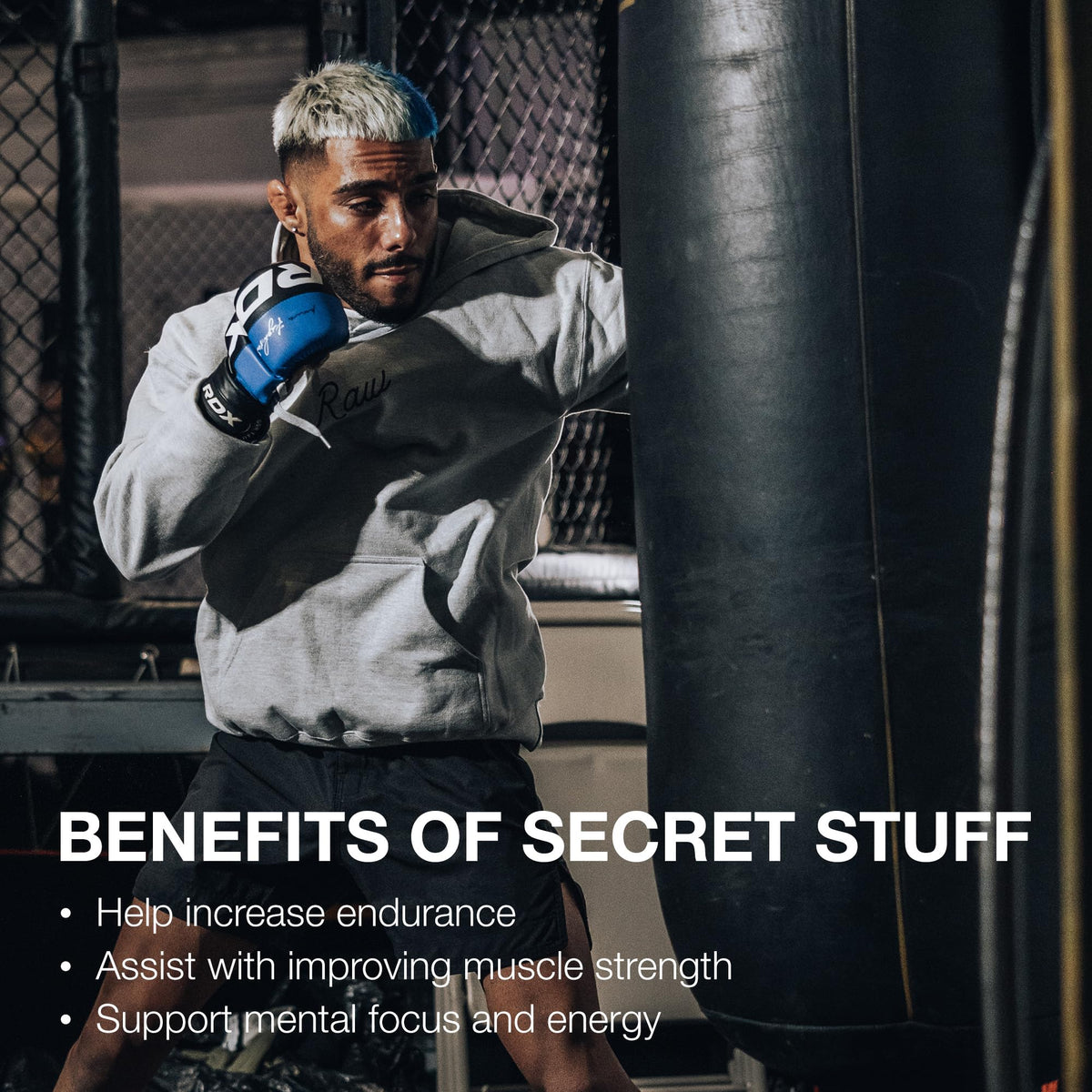 RAW Christopher's Secret Stuff Pre Workout Powder, Thavage (Tastes Like Winning) - Chris Bumstead CBUM Preworkout Supplement for Men & Women - Working Out, Hydration & Energy - 40 Servings - PrimeBioHealth - canada supplements