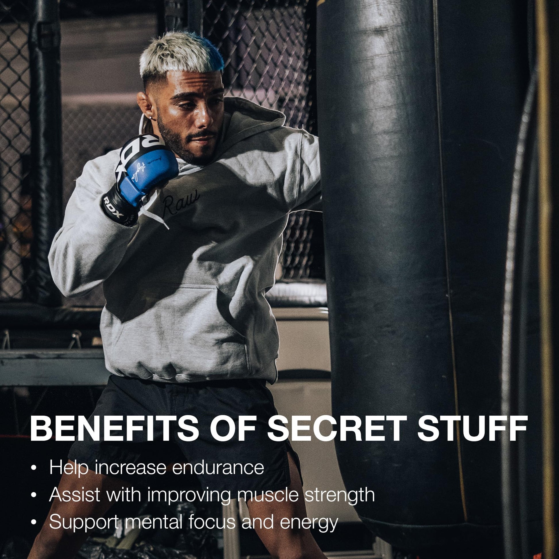 RAW Christopher's Secret Stuff Pre Workout Powder, Thavage (Tastes Like Winning) - Chris Bumstead CBUM Preworkout Supplement for Men & Women - Working Out, Hydration & Energy - 40 Servings - PrimeBioHealth - canada supplements