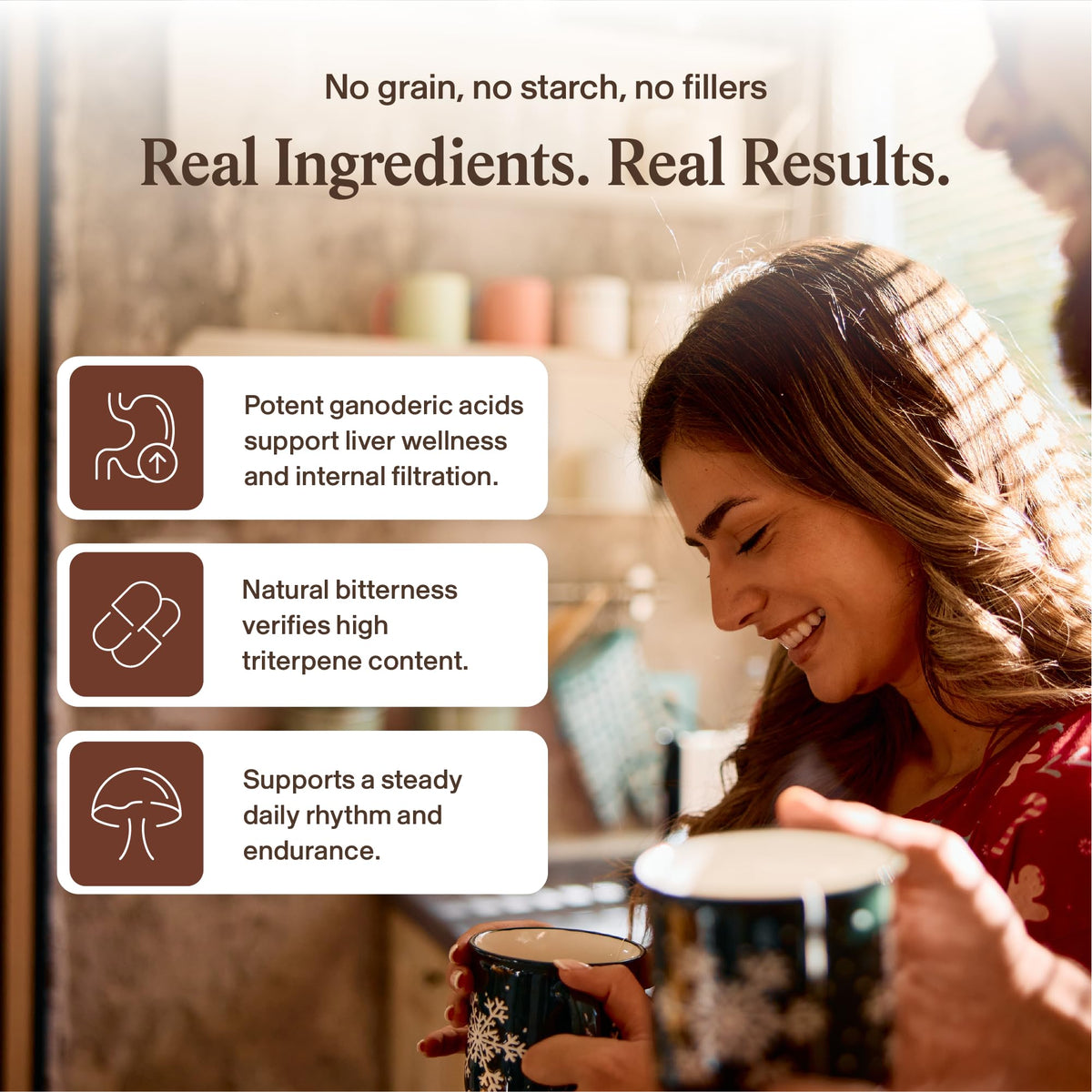 Real Mushrooms Reishi Mushroom Capsules - Handpicked Organic Mushroom Extracts - PrimeBioHealth - canada supplements