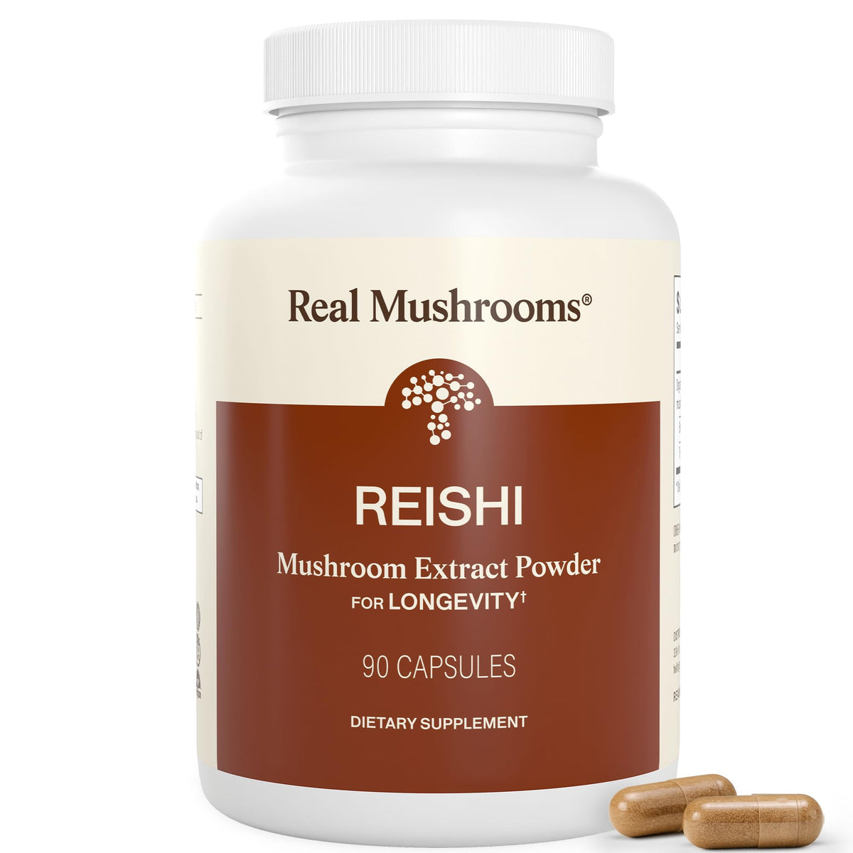 Real Mushrooms Reishi Mushroom Capsules - Handpicked Organic Mushroom Extracts - PrimeBioHealth - canada supplements