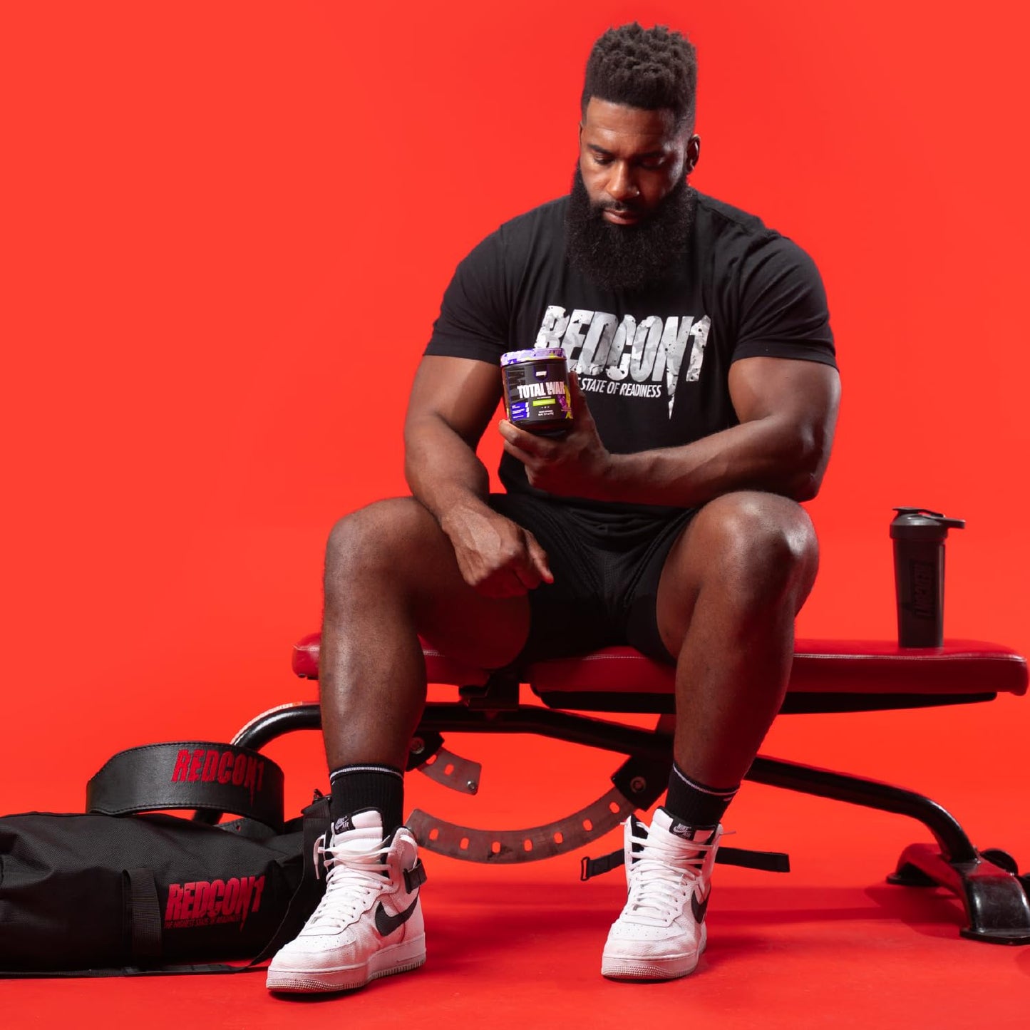 REDCON1 Total War Pre Workout - Beta Alanine + Citrulline Malate Keto Friendly Preworkout for Men & Women with 320mg of Caffeine - Fast Acting -Blue Lemonade (30 Servings) - PrimeBioHealth - canada supplements