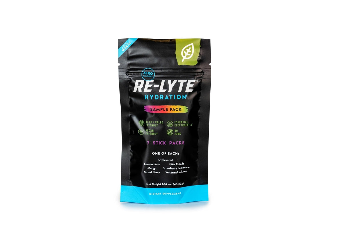 REDMOND Re-Lyte Hydration Electrolyte Powder Drink Mix Variety (7 Stick Packs) - PrimeBioHealth - canada supplements