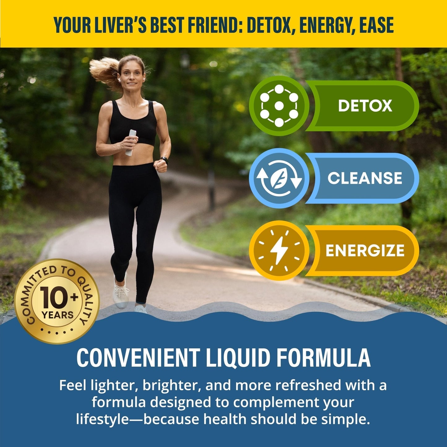Rejuvica Health VitaLiver | Liver Cleanse & Detox Drops | Milk Thistle, Artichoke, Chanca Piedra & Dandelion Extract | Fatty Liver Support Repair - PrimeBioHealth - canada supplements