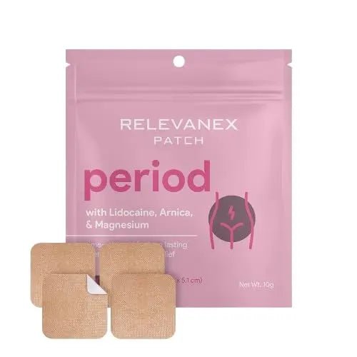 Relevenex Transdermal Patches for Women – Menstrual Cycle Comfort & Support – Gentle & Convenient – Designed for Everyday Ease - PrimeBioHealth - canada supplements