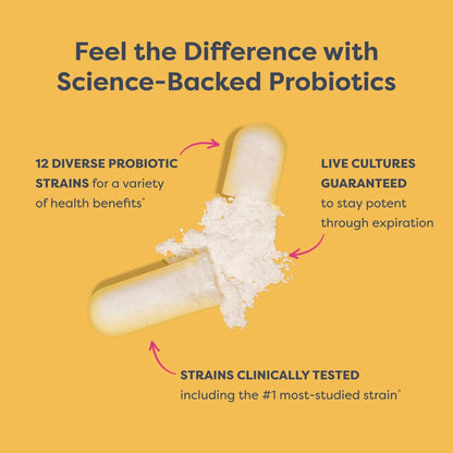 Renew Life Extra Care Digestive Probiotic Capsules, 50 Billion CFU Guaranteed, Daily Supplement Supports Immune, Digestive, Respiratory Health(1), L. Rhamnosus GG - PrimeBioHealth - canada supplements