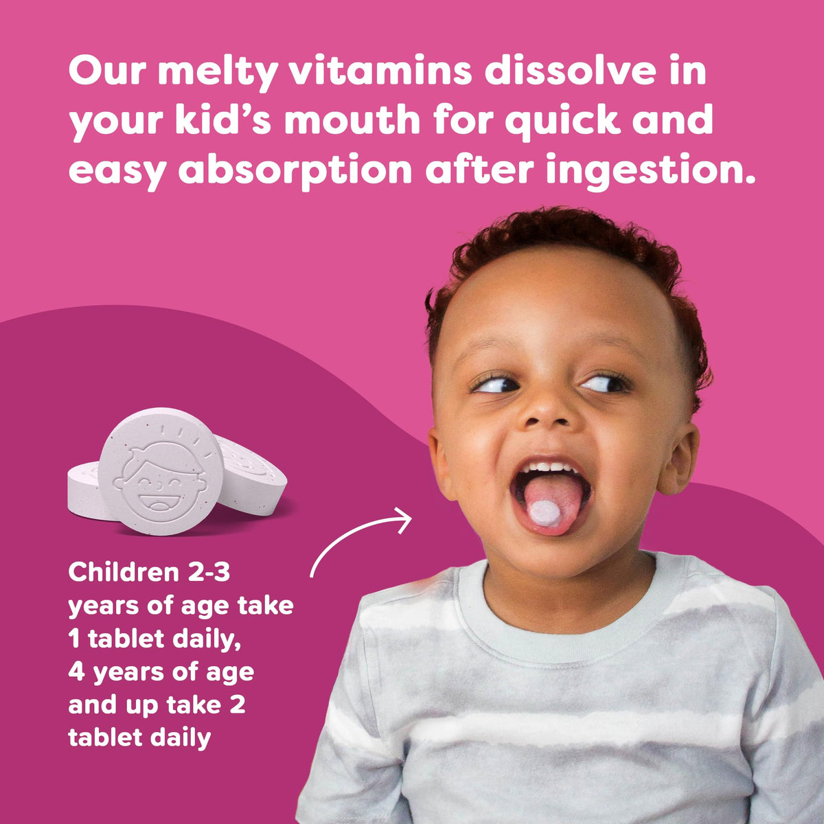 Renzo's Captain Calm Kids Magnesium Supplement with L-Theanine, Dissolvable Kids Vitamins for Relaxation and Mood Support, Sugar-Free Melty Tabs, - PrimeBioHealth - canada supplements