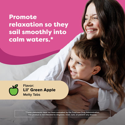 Renzo's Captain Calm Kids Magnesium Supplement with L-Theanine, Dissolvable Kids Vitamins for Relaxation and Mood Support, Sugar-Free Melty Tabs, - PrimeBioHealth - canada supplements