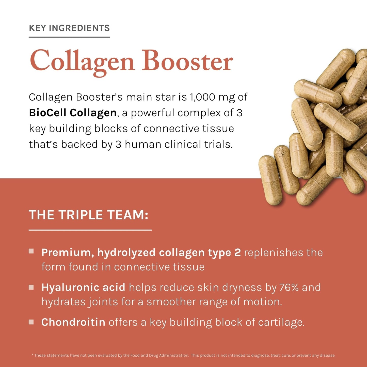 Reserveage Beauty Collagen Booster - Supplement for Skincare & Joint Health - Supports Healthy Collagen Production for Women - 60 Capsules (30 Servings) - PrimeBioHealth - canada supplements