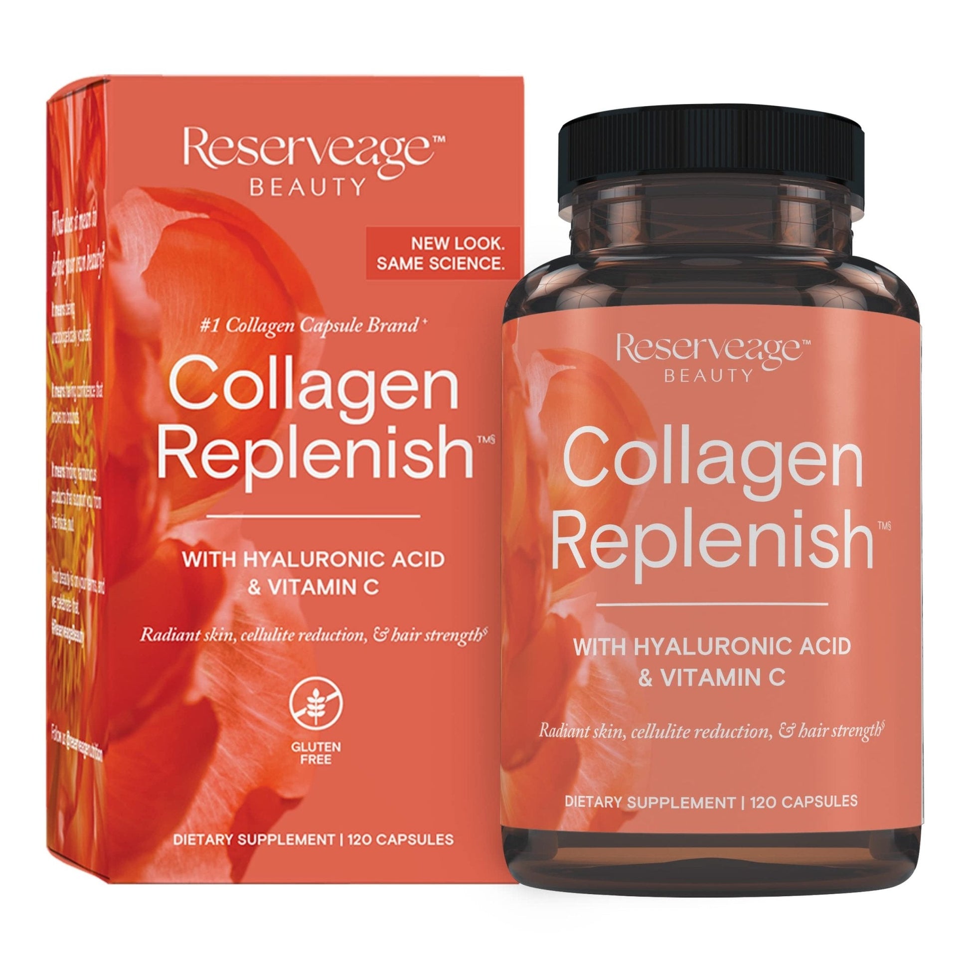 Reserveage Beauty Collagen Replenish - Collagen Booster & Supplement for Healthy Skin Care & Hair Growth - PrimeBioHealth - canada supplements