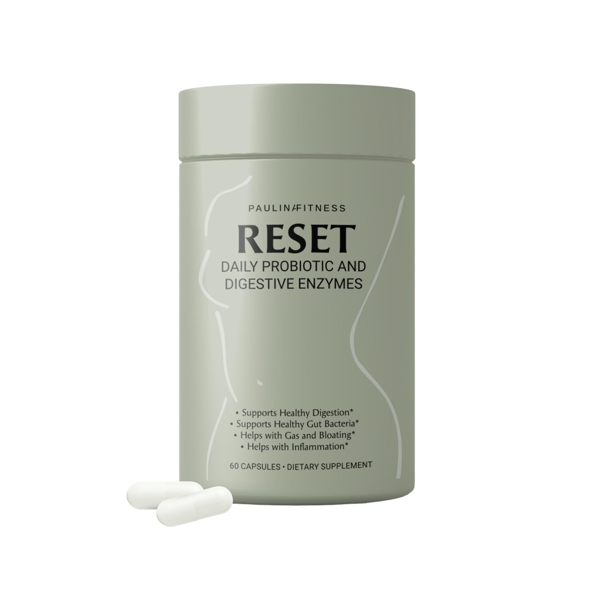 Reset Daily Probiotic + Prebiotic Plant Digestive Enzymes – Advanced Gut Reset for Women - PrimeBioHealth - canada supplements